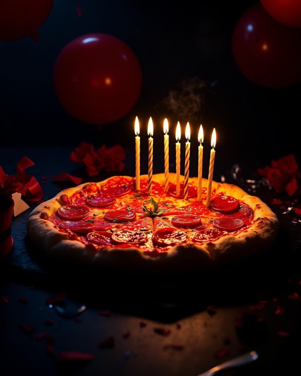 Pizza gratis al cumpleañero