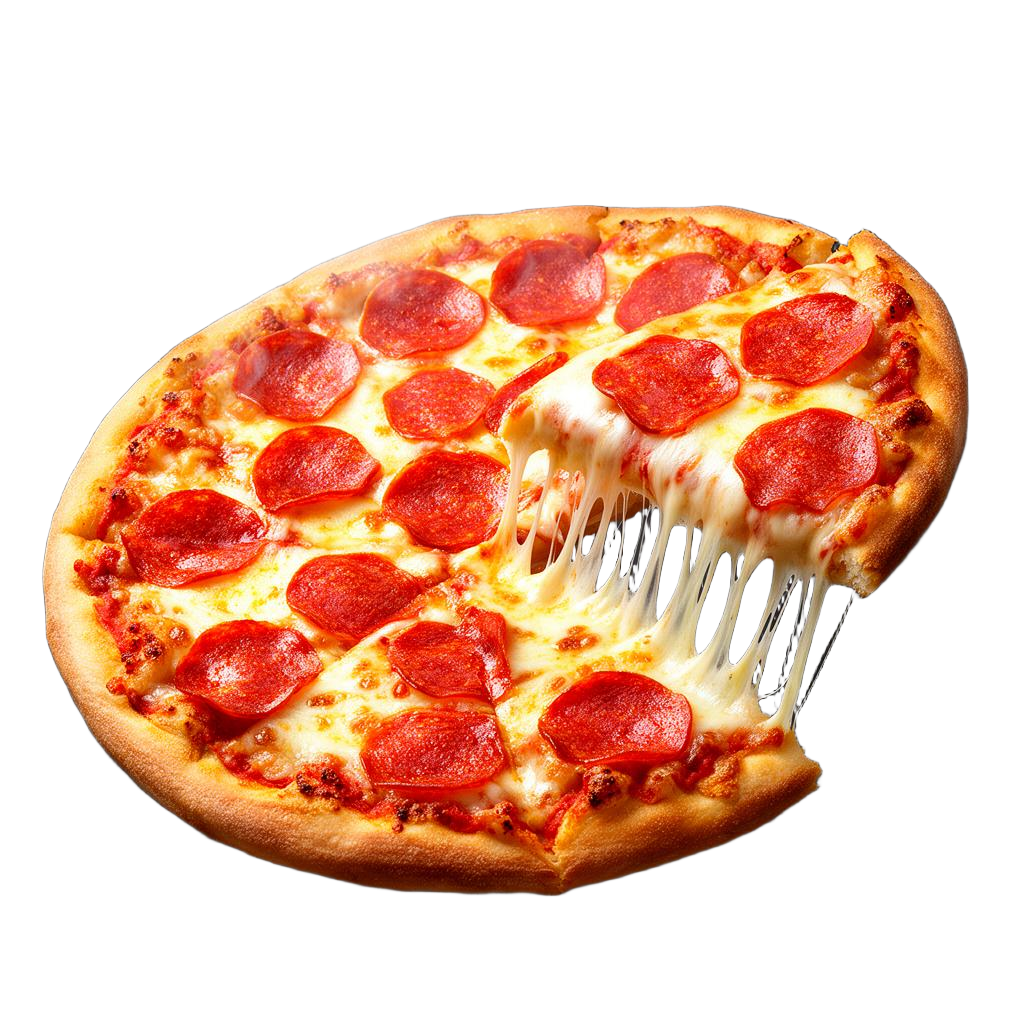 Pizza de pepperoni artesanal